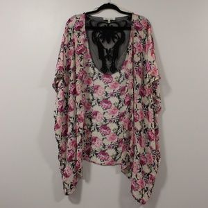 Floral Sheer Kimono